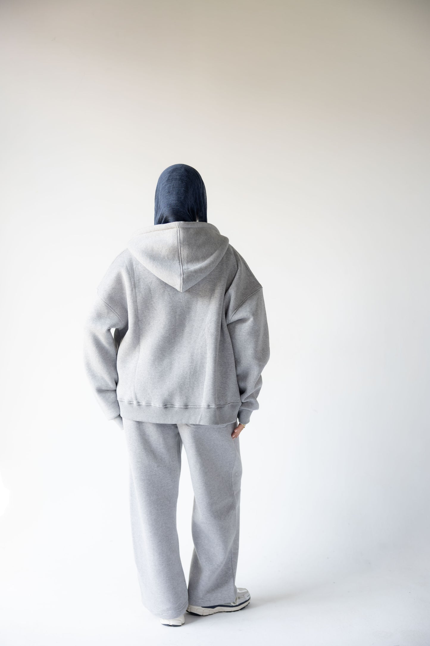 Sweatpants-Gray Melton